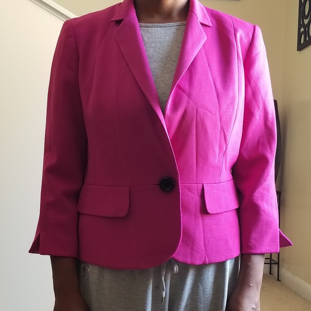 Fuchsia Blazer